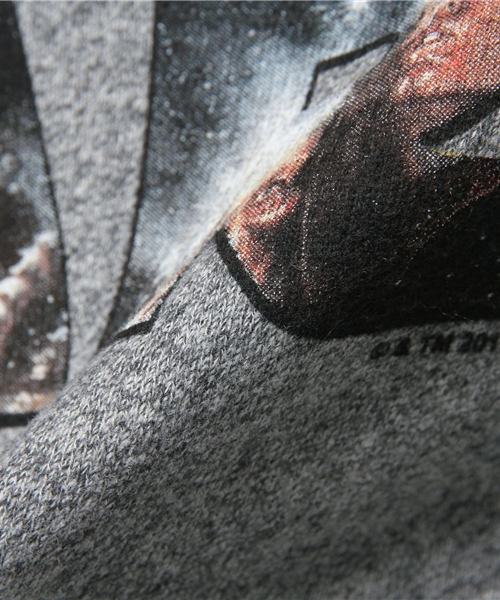 JUNK FOOD（ジャンクフード）の「スターウォーズ/STAR WARS　LOGOトレーナー（Tシャツ/カットソー・メンズ・トップグレー・SMALL）」の4枚目の写真