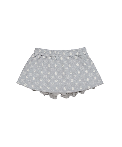 SETUP-EXE（セットアップイーエックスイー）の「CAT BUTTON MINI SKORT / MELANGE GRAY（スカート・レディース・その他・OS）」の12枚目の写真