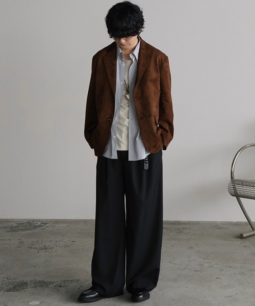 WYM LIDNM(ウィム バイ リドム)の「FAUX GRAIN CHAIN BELT(ベルト・メンズ・ブラック/キャメル・L/M)」の10枚目の写真