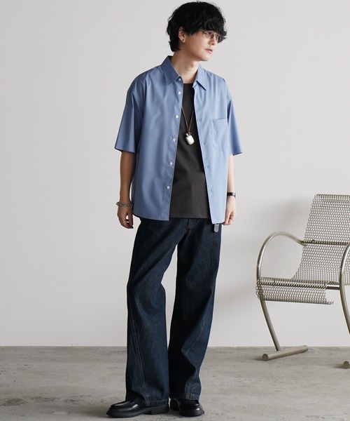 WYM LIDNM(ウィム バイ リドム)の「FAUX GRAIN CHAIN BELT(ベルト・メンズ・ブラック/キャメル・L/M)」の13枚目の写真