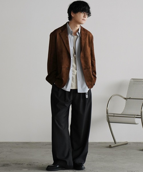 WYM LIDNM(ウィム バイ リドム)の「FAUX GRAIN CHAIN BELT(ベルト・メンズ・ブラック/キャメル・L/M)」の21枚目の写真