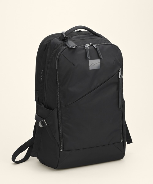W&.Day/Night(ダブルアンド デイナイト)の「トゥキ スクエアリュック B4サイズ 15.6インチPC収納 20512(バックパック/リュック・レディース・ブラック/ダークグレー/ライトベージュ・FREE)」の16枚目の写真