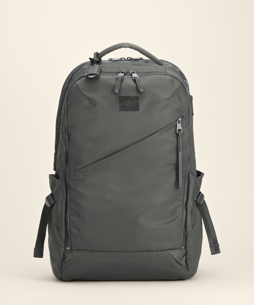 W&.Day/Night(ダブルアンド デイナイト)の「トゥキ スクエアリュック B4サイズ 15.6インチPC収納 20512(バックパック/リュック・レディース・ブラック/ダークグレー/ライトベージュ・FREE)」の19枚目の写真