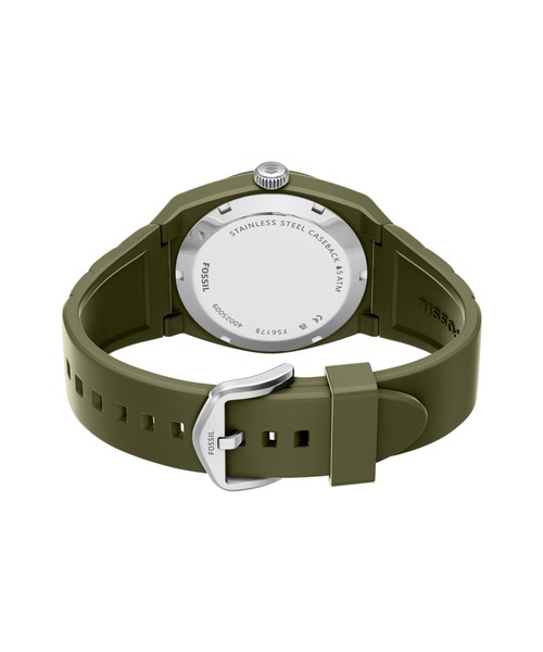 FOSSIL(フォッシル)の「フォッシル 腕時計 メンズ アナログ シリコン FS6178(アナログ腕時計・メンズ・グリーン・FREE)」の3枚目の写真
