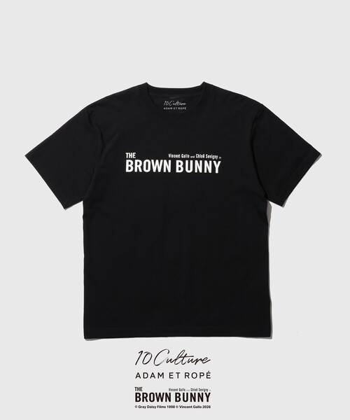 The Brown Bunny × 10Culture for ADAM ET ROPE'】The Brown Bunny T