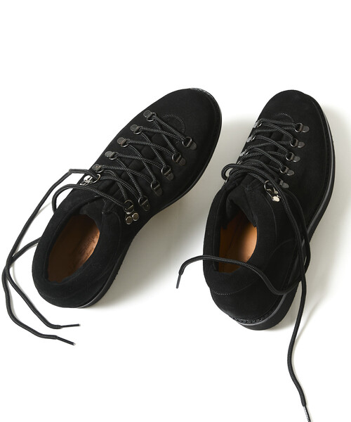 JALAN SRIWIJAYA(ジャランスリウァヤ)の「Jalan Sriwijaya × Firsthand/ジャランスリウァヤ 別注 MOUNTAIN LOW SUEDE【限定展開】(ブーツ・メンズ・サンドベージュ/ブラック・8/7h/7/9/8h)」の5枚目の写真