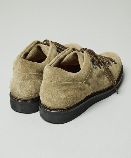 JALAN SRIWIJAYA(ジャランスリウァヤ)の「Jalan Sriwijaya × Firsthand/ジャランスリウァヤ 別注 MOUNTAIN LOW SUEDE【限定展開】(ブーツ・メンズ・サンドベージュ/ブラック・8/7h/7/9/8h)」の9枚目の写真
