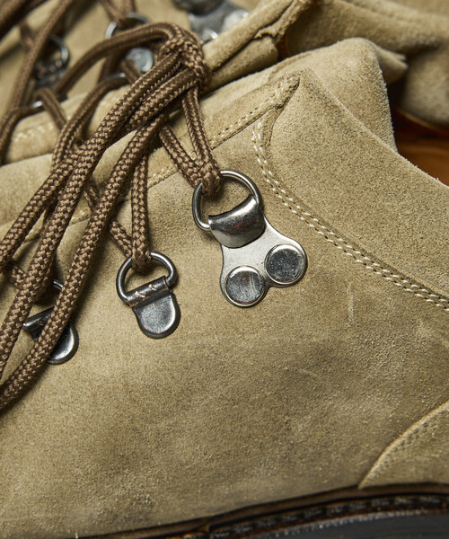 JALAN SRIWIJAYA(ジャランスリウァヤ)の「Jalan Sriwijaya × Firsthand/ジャランスリウァヤ 別注 MOUNTAIN LOW SUEDE【限定展開】(ブーツ・メンズ・サンドベージュ/ブラック・8/7h/7/9/8h)」の11枚目の写真
