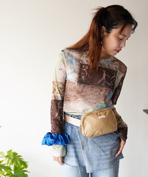 SANSeLF(サンセルフ)の「【SANSeLF】ヴィンテージアートシアートップス saw26a008(その他トップス・レディース・マルチ・FREE)」の4枚目の写真