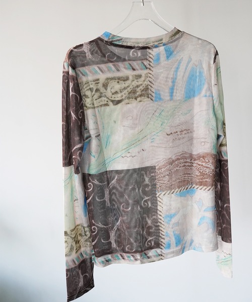 SANSeLF(サンセルフ)の「【SANSeLF】ヴィンテージアートシアートップス saw26a008(その他トップス・レディース・マルチ・FREE)」の20枚目の写真