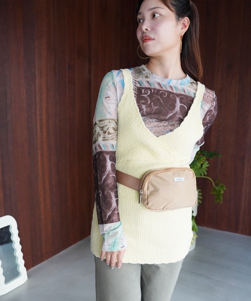 SANSeLF(サンセルフ)の「【SANSeLF】ヴィンテージアートシアートップス saw26a008(その他トップス・レディース・マルチ・FREE)」の11枚目の写真