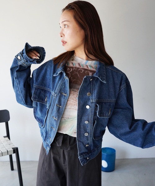 SANSeLF(サンセルフ)の「【SANSeLF】ヴィンテージアートシアートップス saw26a008(その他トップス・レディース・マルチ・FREE)」の15枚目の写真