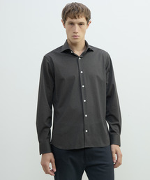 MEN'S MELROSE | HITOYOSHIダブルネーム | テックジャージワイドカラーシャツ(シャツ/ブラウス)
