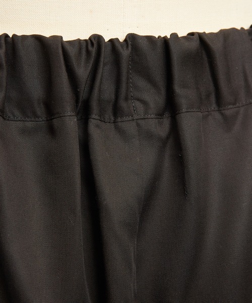 gomme(ゴム)の「レイヤーツイルパンツ(その他パンツ・レディース・ブラック/チャコールグレー・MEDIUM)」の12枚目の写真