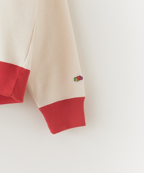 FRUIT OF THE LOOM(フルーツオブザルーム)の「FRUIT OF THE LOOM /フルーツオブザルーム x PEANUTS/ピーナッツ 裏起毛裏毛カーディガン 2026年秋冬 秋服(カーディガン/ボレロ・メンズ・アイボリー・M/L)」の4枚目の写真