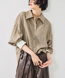 STUDIOUS | 【STUDIOUS/ステュディオス】2Way Overshirt/2ウェイオーバーシャツ/ウォッシャブル(シャツ/ブラウス)