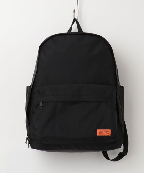 UNIVERSAL OVERALL(ユニバーサルオーバーオール)の「"07"≪UNIVERSAL OVERALL≫5ポケット/30L カラビナキーホルダー付き デイリー バックパック(バックパック/リュック・メンズ・ブラック・ONE SIZE)」の1枚目の写真