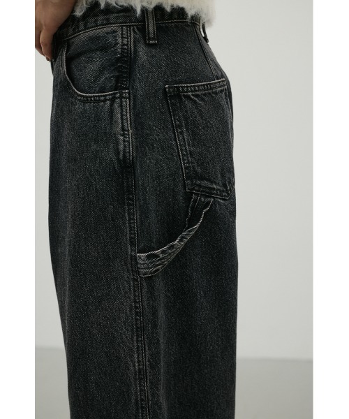 STYLEMIXER(スタイルミキサー)の「ペインターワークデニム(デニムパンツ・レディース・ブラウン/ブラック・MEDIUM/LARGE/SMALL)」の10枚目の写真