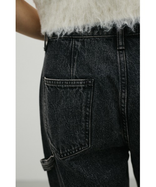 STYLEMIXER(スタイルミキサー)の「ペインターワークデニム(デニムパンツ・レディース・ブラウン/ブラック・MEDIUM/LARGE/SMALL)」の11枚目の写真