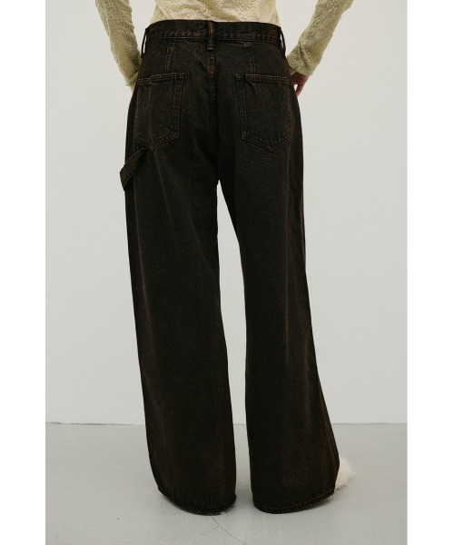 STYLEMIXER(スタイルミキサー)の「ペインターワークデニム(デニムパンツ・レディース・ブラウン/ブラック・MEDIUM/LARGE/SMALL)」の19枚目の写真