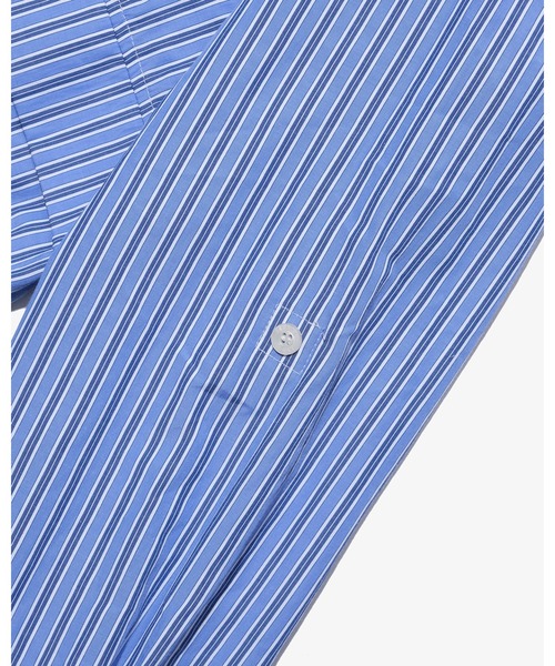 KEBOZ(ケボズ)の「STRIPE BALL SHIRT(シャツ/ブラウス・メンズ・サックスブルー/ライトブルー・M/L/XL)」の9枚目の写真