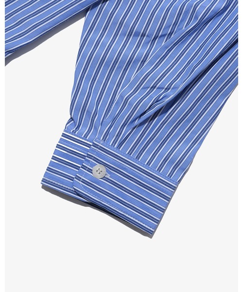 KEBOZ(ケボズ)の「STRIPE BALL SHIRT(シャツ/ブラウス・メンズ・サックスブルー/ライトブルー・M/L/XL)」の11枚目の写真