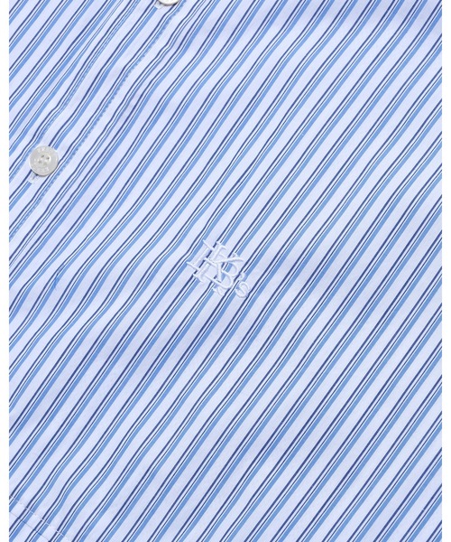 KEBOZ(ケボズ)の「STRIPE BALL SHIRT(シャツ/ブラウス・メンズ・サックスブルー/ライトブルー・M/L/XL)」の16枚目の写真