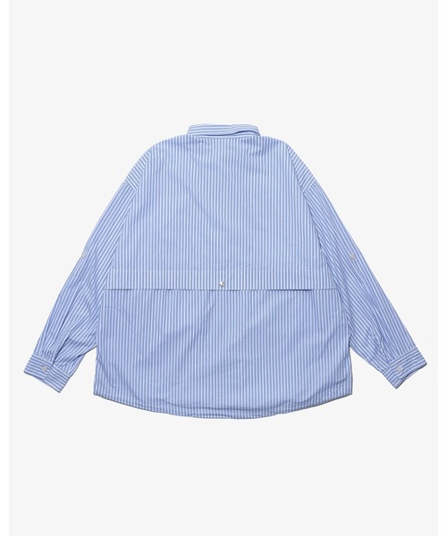 KEBOZ(ケボズ)の「STRIPE BALL SHIRT(シャツ/ブラウス・メンズ・サックスブルー/ライトブルー・M/L/XL)」の20枚目の写真