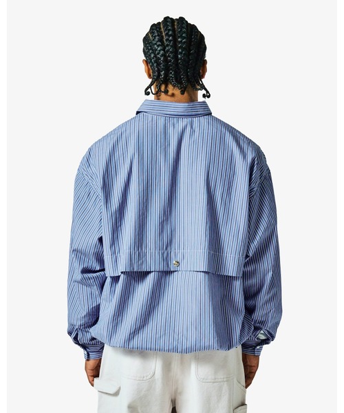 KEBOZ(ケボズ)の「STRIPE BALL SHIRT(シャツ/ブラウス・メンズ・サックスブルー/ライトブルー・M/L/XL)」の5枚目の写真
