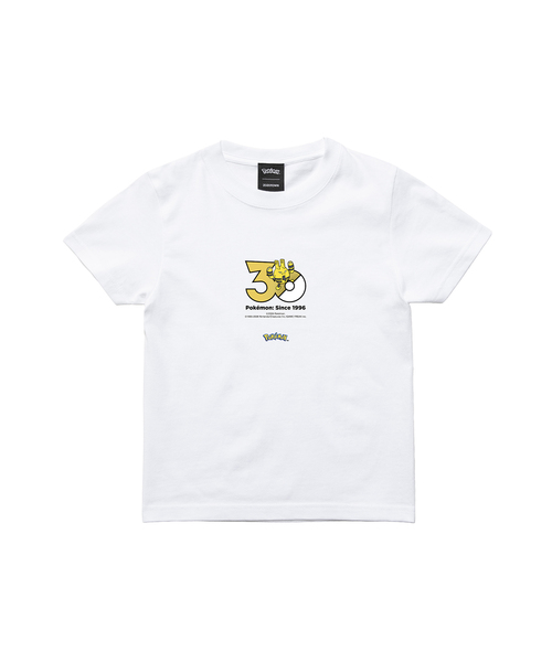 ZOZOSPOT(ゾゾスポット)の「Pokemon 30th Anniversary 1025 T-shirt 「エレキッド」(Tシャツ/カットソー・レディース・ホワイト・SMALL/MEDIUM/LARGE/X-LARGE/XX-LARGE/XXX-LARGE/100cm/110cm/120cm/130cm/140cm/150cm/160cm)」の2枚目の写真