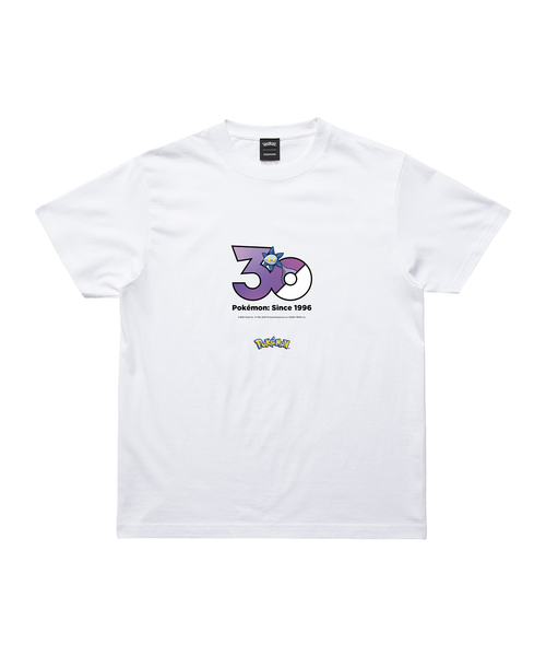 ZOZOSPOT(ゾゾスポット)の「Pokemon 30th Anniversary 1025 T-shirt 「キラーメ」(Tシャツ/カットソー・レディース・ホワイト・160cm/150cm/140cm/130cm/120cm/110cm/100cm/XXX-LARGE/XX-LARGE/X-LARGE/LARGE/MEDIUM/SMALL)」の1枚目の写真