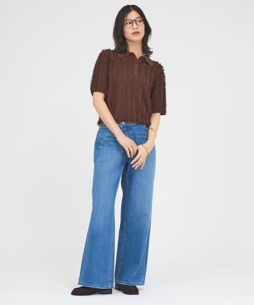 Au BANNISTER（オゥバニスター）の「【販売店舗限定】ギャザーコインローファー（ローファー・レディース・ブラック/ダークブラウン・38/39/35/36/37）」の8枚目の写真