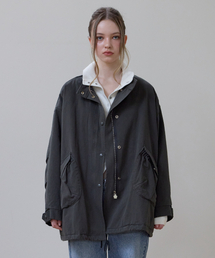 Overfit Padded Field Jacket [Charcoal]