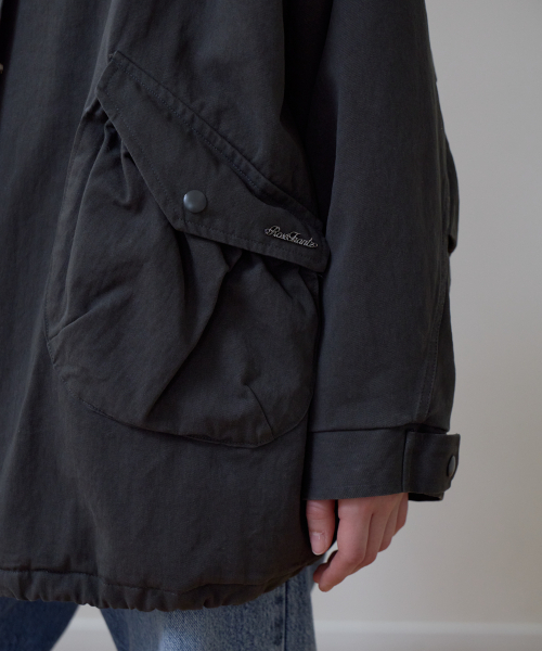 ROSEFRANTZ（ロゼフランツ）の「Overfit Padded Field Jacket [Charcoal]（その他アウター・レディース・チャコールグレー・OS）」の10枚目の写真