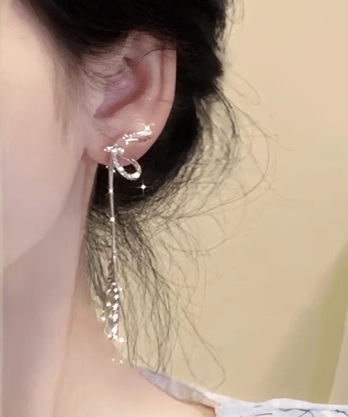VIBGYOR（ヴィブジョー）の「【TUNE】ビジューロングピアス（ピアス（片耳用）・レディース・その他5/その他6/その他2/その他1/その他4/その他3・FREE）」の6枚目の写真