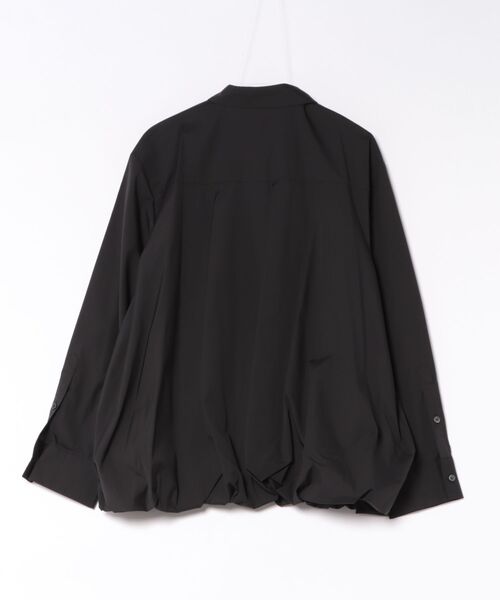 PROVOKE (プロヴォーク)の「BALLOON HEM L/S BIG SHIRT(シャツ/ブラウス・レディース・ブラック/オフホワイト・FREE)」の10枚目の写真