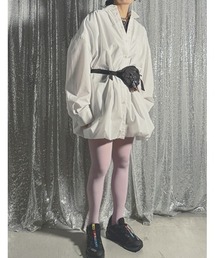 BALLOON HEM L/S BIG SHIRT