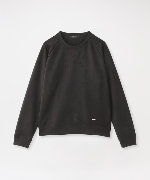 LOVELESS(ラブレス)の「スウェードライクラグランプルオーバー(Tシャツ/カットソー・メンズ・ブラック/ネイビー/ベージュ系その他/ライトグレー・M/L)」の2枚目の写真