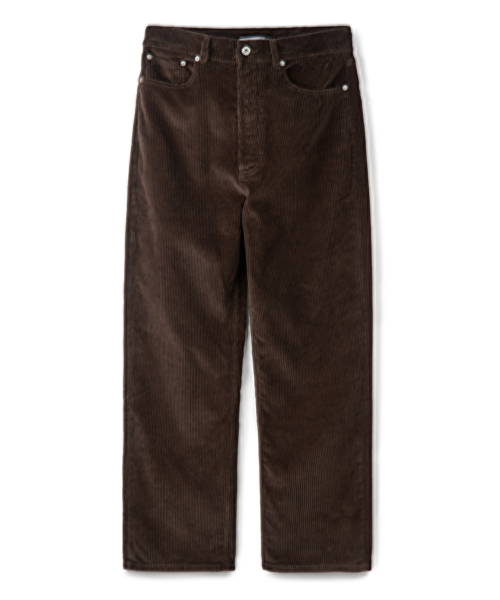 PARTIMENTO(パルティメント)の「ストレートコーデュロイパンツ ブラウン(その他パンツ・メンズ・その他・MEDIUM/LARGE/X-LARGE)」の1枚目の写真