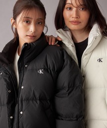 Calvin Klein（カルバン・クライン）の「【ブランド公式】ダウンジャケット - スタンドカラーパッファジャケット（テーラードジャケット）」