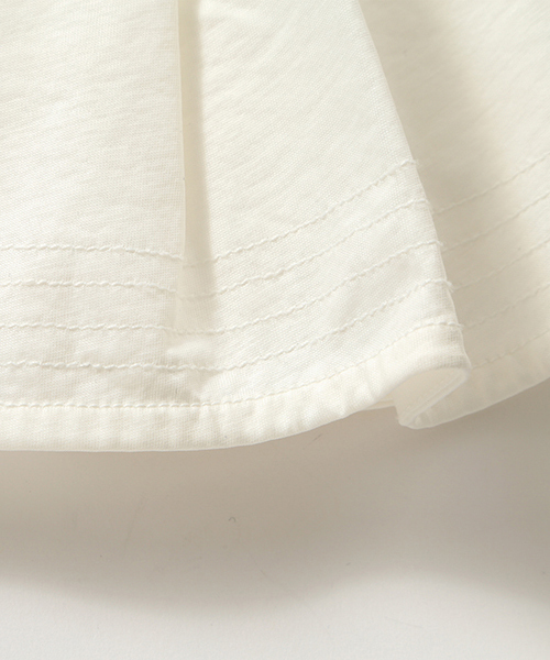 B:MING by BEAMS（ビーミングバイビームス）の「ビーミング by ビームス / 袖ステッチプルオーバー （Tシャツ/カットソー・レディース・ホワイト/ブラック/グリーン系その他・ONE SIZE）」の5枚目の写真