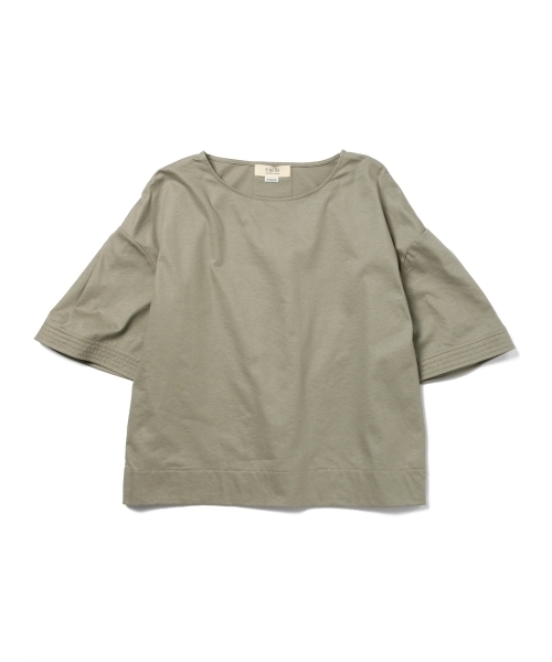 B:MING by BEAMS（ビーミングバイビームス）の「ビーミング by ビームス / 袖ステッチプルオーバー （Tシャツ/カットソー・レディース・ホワイト/ブラック/グリーン系その他・ONE SIZE）」の16枚目の写真