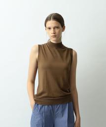 Steven Alan | ＜Steven Alan＞COTTON HIGH NECK NO SLEEVE KNIT/ﾆｯﾄ◆(ニット/セーター)