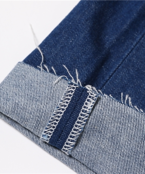 BLACK BY MOUSSY（ブラックバイマウジー）の「PACAS vivid blue Denim（デニムパンツ・レディース・ブルー・24inch/23inch/26inch/25inch）」の13枚目の写真