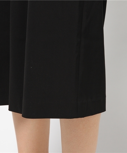 N.(N. Natural Beauty Basic)(エヌエヌナチュラルビューティーベーシック)の「クロップワイドパンツ(その他パンツ・レディース・ブラック/ブラウン・MEDIUM)」の9枚目の写真