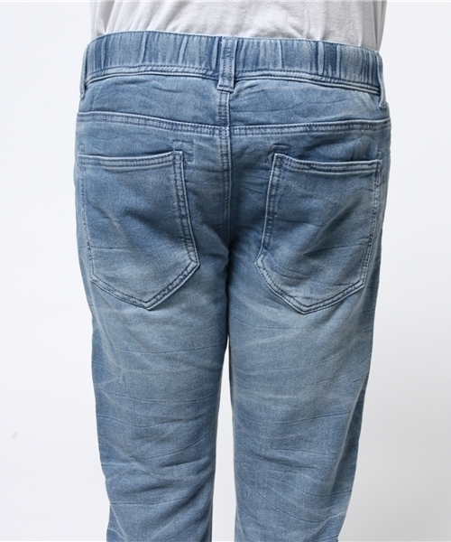 VENCEEXCHANGE（ヴァンスエクスチェンジ）の「裾リブバイカードビーデニム2（デニムパンツ・メンズ・ネイビー/ブルー・MEDIUM/SMALL/LARGE）」の7枚目の写真