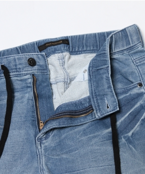 VENCEEXCHANGE（ヴァンスエクスチェンジ）の「裾リブバイカードビーデニム2（デニムパンツ・メンズ・ネイビー/ブルー・MEDIUM/SMALL/LARGE）」の10枚目の写真