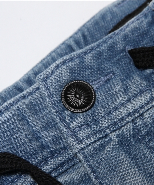 VENCEEXCHANGE（ヴァンスエクスチェンジ）の「裾リブバイカードビーデニム2（デニムパンツ・メンズ・ネイビー/ブルー・MEDIUM/SMALL/LARGE）」の11枚目の写真