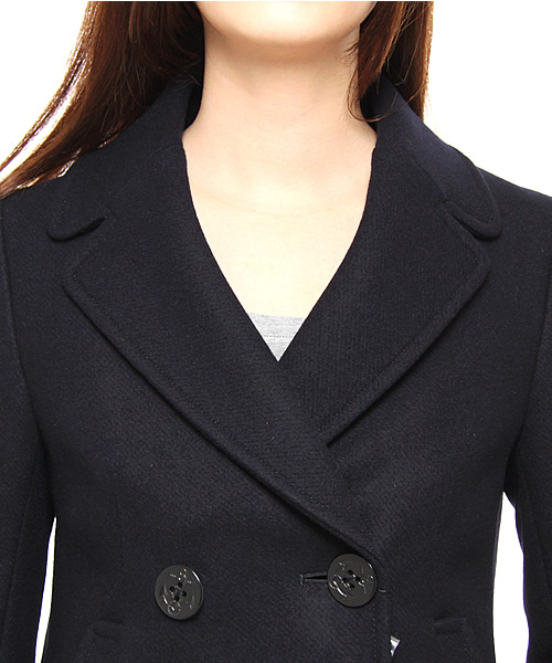 BEAUTY&YOUTH UNITED ARROWS(ビューティーアンドユースユナイテッドアローズ)の「BB W/NY SHORT PCT(ピーコート・レディース・ブラック/オリーブ/ネイビー・SMALL/MEDIUM)」の10枚目の写真