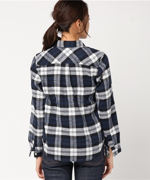 CUBE SUGAR（キューブシュガー）の「起毛ネルチェックレギュラーシャツ（シャツ/ブラウス・レディース・その他/その他4/その他1/その他2/その他3/その他5・M）」の9枚目の写真